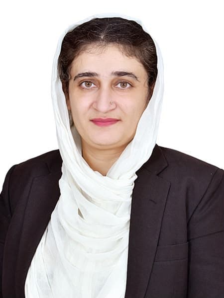 Uroosa Salman, Advocate High Court and partner, Karachi